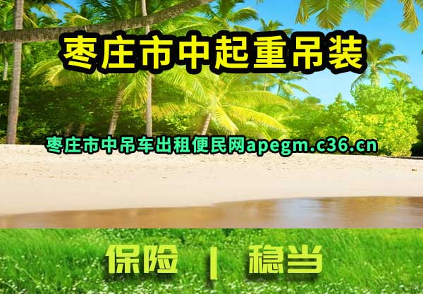 枣庄市中起重吊装