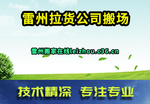 雷州拉货公司搬场