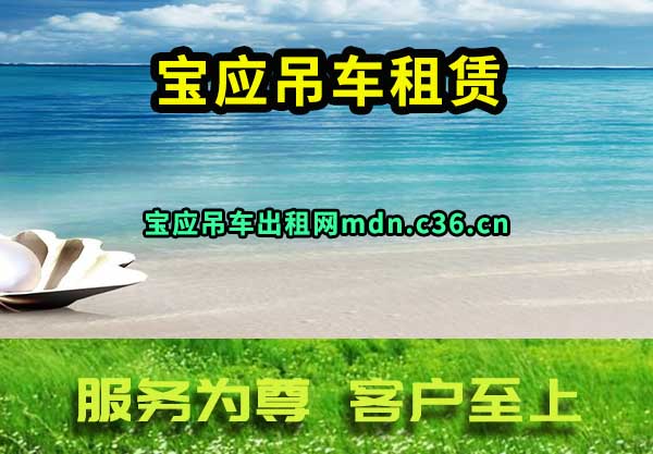 宝应吊车租赁