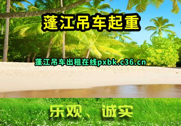 蓬江吊车起重