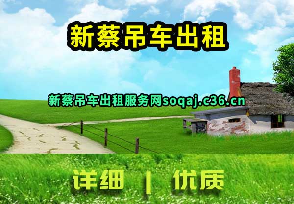新蔡吊车出租