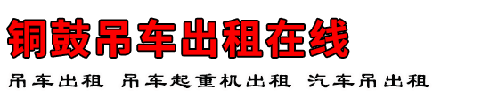 铜鼓吊车出租在线
